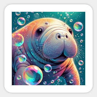 Baby Manatee Sticker